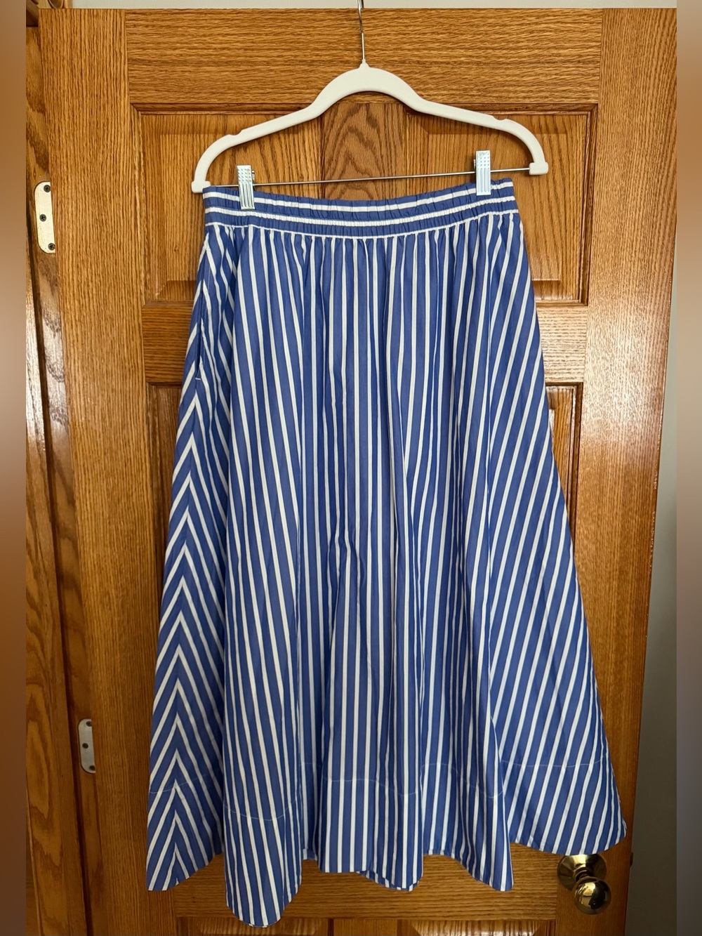 Gap Poplin Maxi Skirt